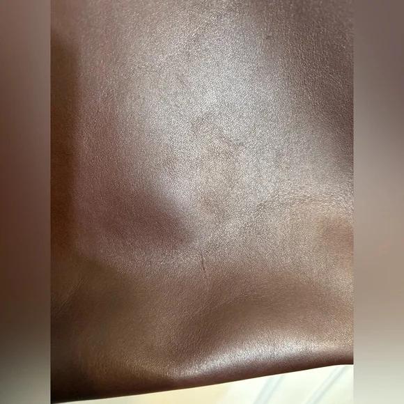NWT Madewell The Essential Bucket Tote with Gold Accents